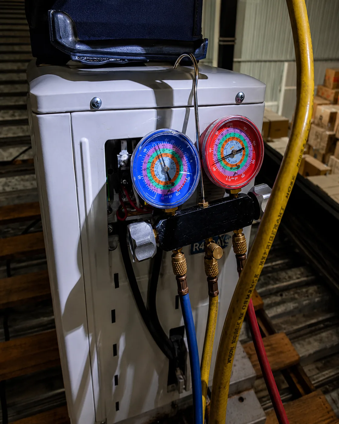 Diagnóstico técnico de un sistema de aire acondicionado