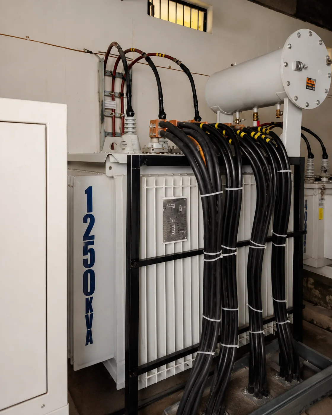 Inspección técnica de una cámara de transformación
